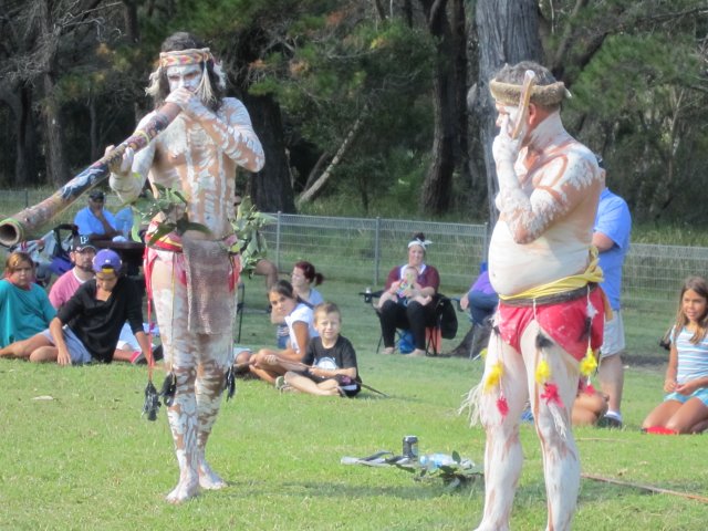 Dancing at Appin Massacre Memorial, 2013